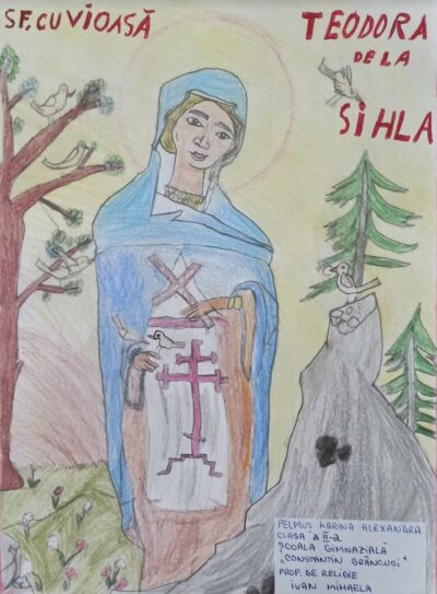 Sfânta Cuv. Teodora de la Sihla